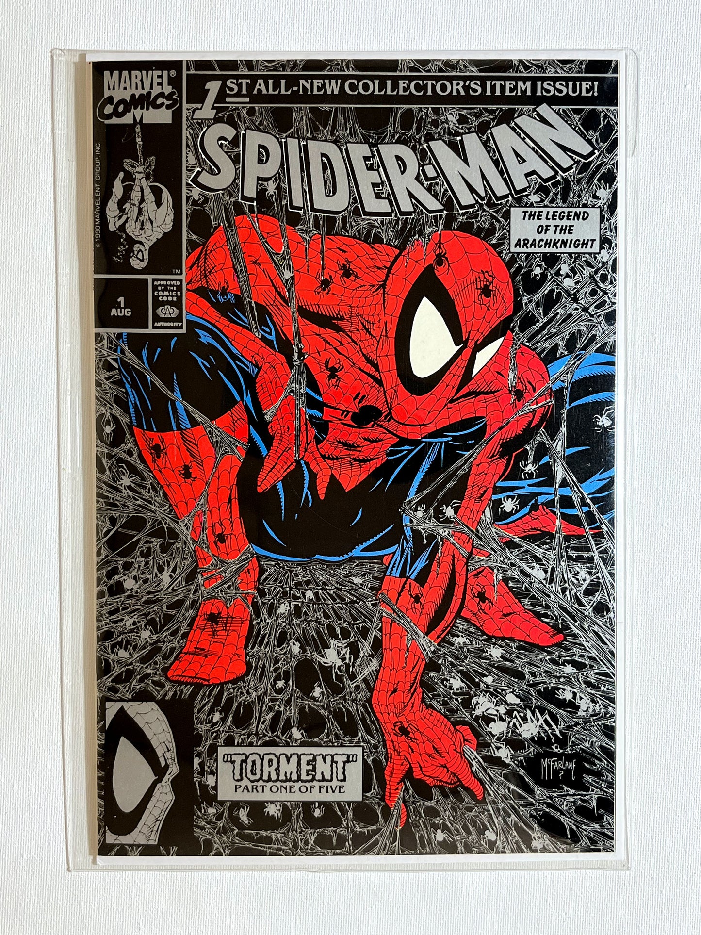 Spider-Man #1 Silver Edition